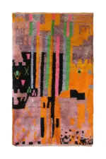 Authentic Berber Wool Carpet – Boujaad | Custom Handmade Moroccan Runner 80x240 cm