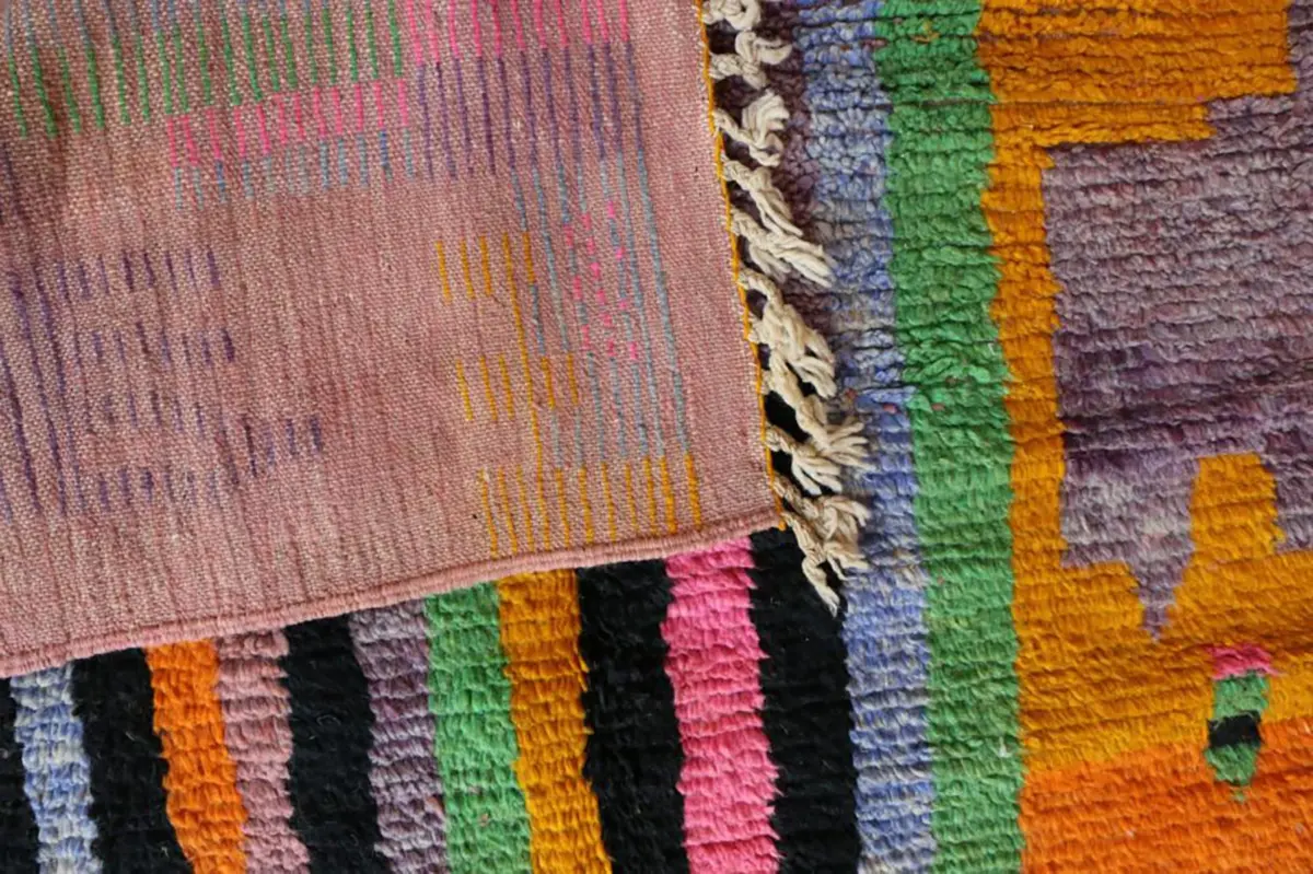 Authentic Berber Wool Carpet – Boujaad | Custom Handmade Moroccan Runner 80x240 cm - Image 4