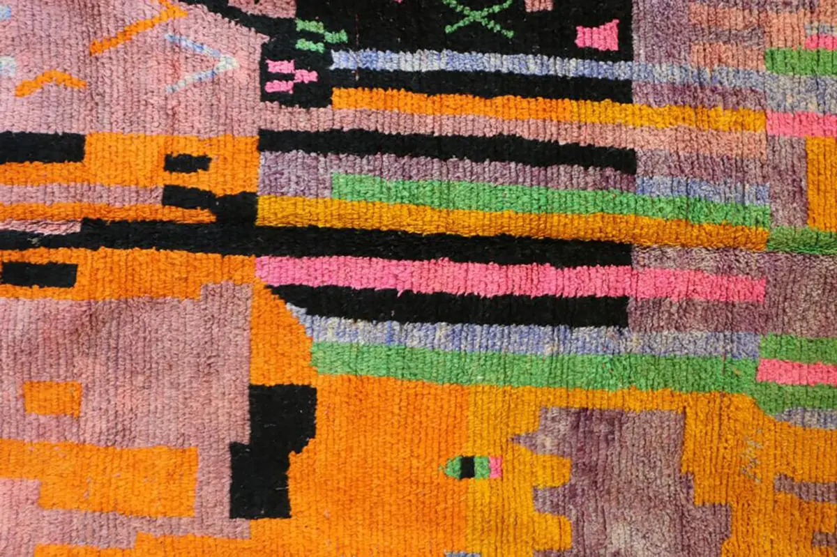 Authentic Berber Wool Carpet – Boujaad | Custom Handmade Moroccan Runner 80x240 cm - Image 3