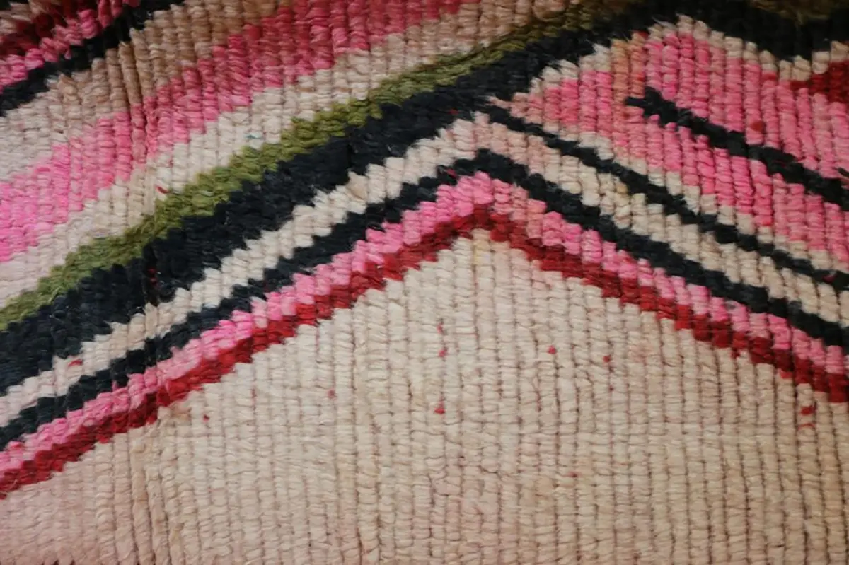 Moroccan Berber Corridor Carpet – Pure Wool – Custom Handmade Dimensions: 80 x 240 cm - Image 2
