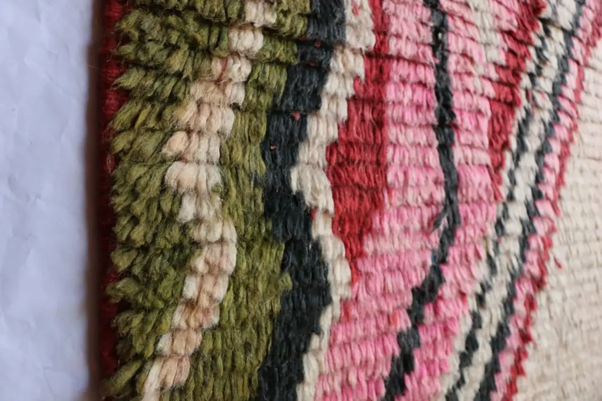 Moroccan Berber Corridor Carpet – Pure Wool – Custom Handmade Dimensions: 80 x 240 cm - Image 7