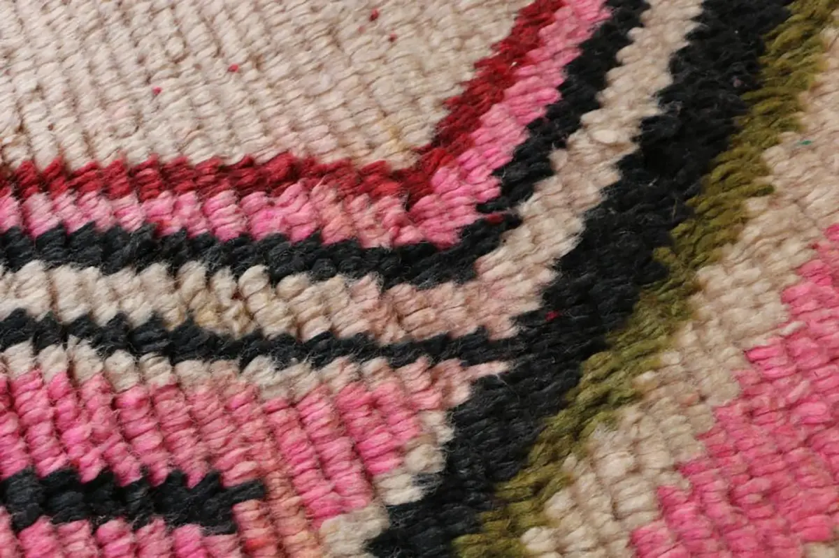 Moroccan Berber Corridor Carpet – Pure Wool – Custom Handmade Dimensions: 80 x 240 cm - Image 6