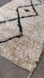 Moroccan Berber Corridor Carpet – Pure Wool Custom Handmade Rug 80 x 240 cm - Image 5